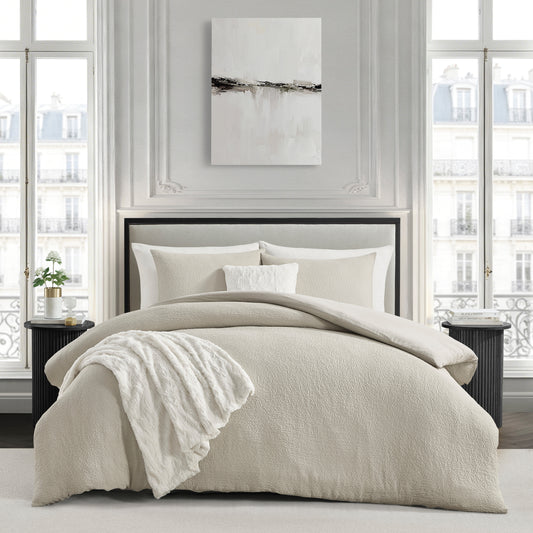 Karl Lagerfeld Paris Karl Crinkle 5-Piece Comforter Set