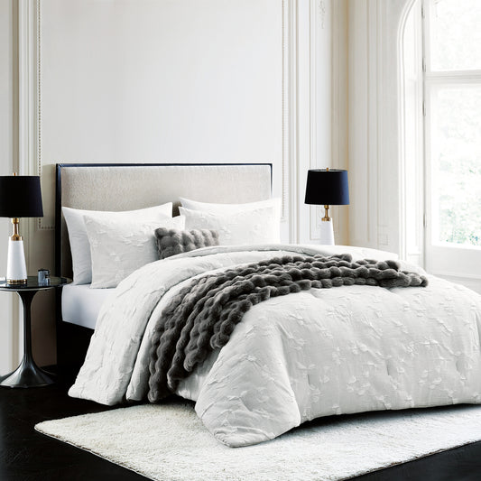 Karl Lagerfeld Paris Shadow Floral 5-Piece Comforter Set