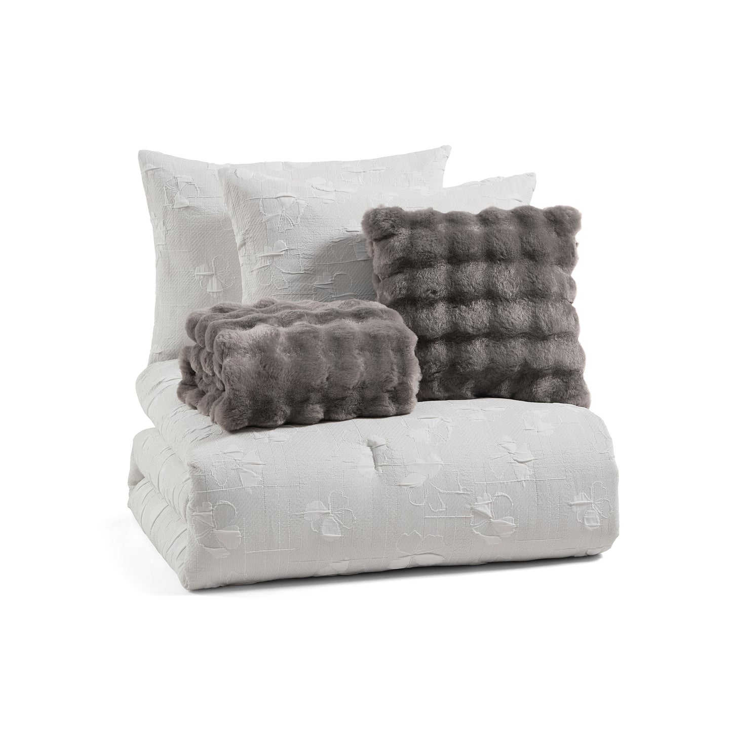 Karl Lagerfeld Paris Shadow Floral 5-Piece Comforter Set