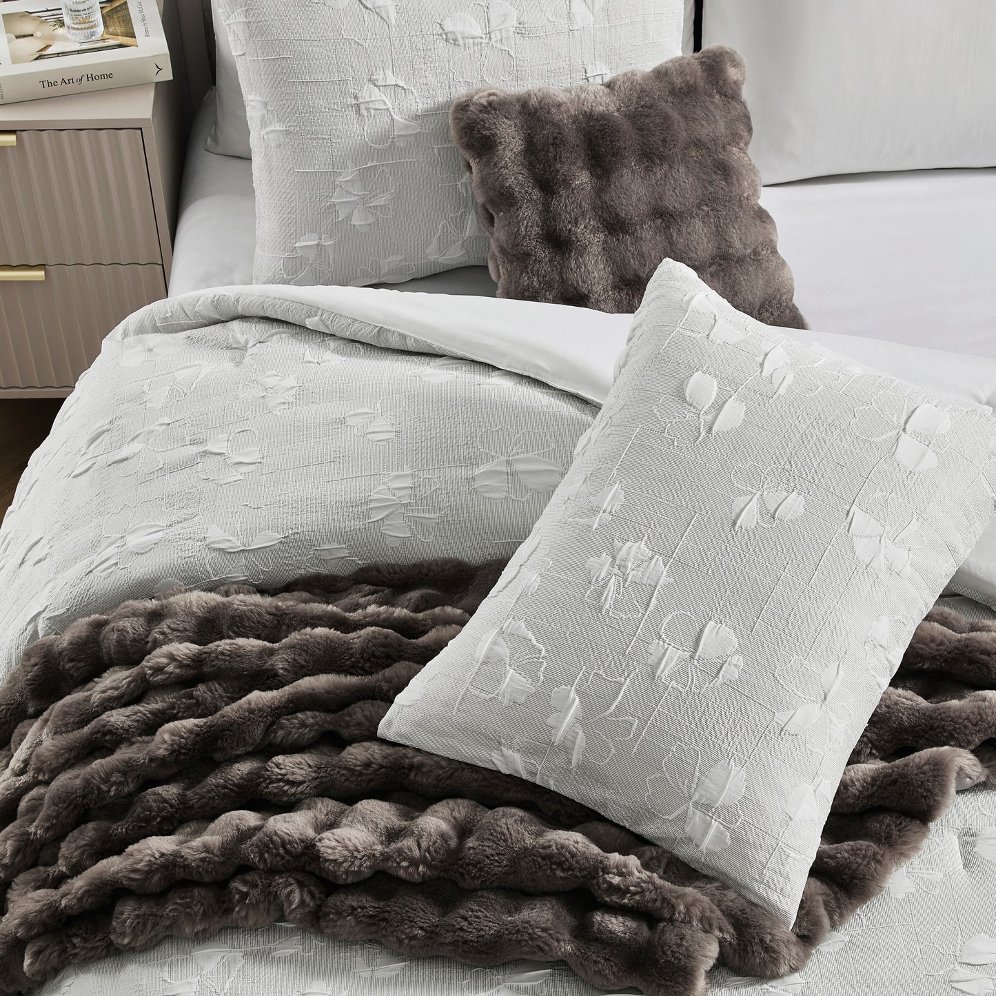 Karl Lagerfeld Paris Shadow Floral 5-Piece Comforter Set