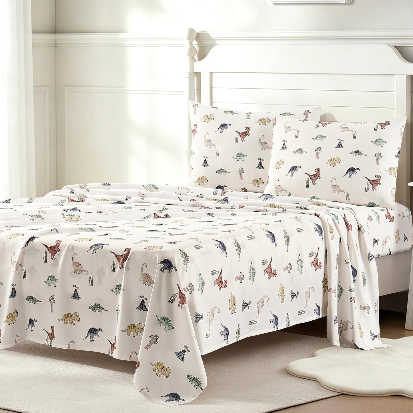 Dream Factory Prehistoric Party Sheet Set