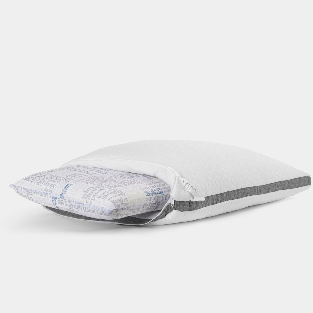 Brookstone Perfect 2-in-1 Comfort Pillow