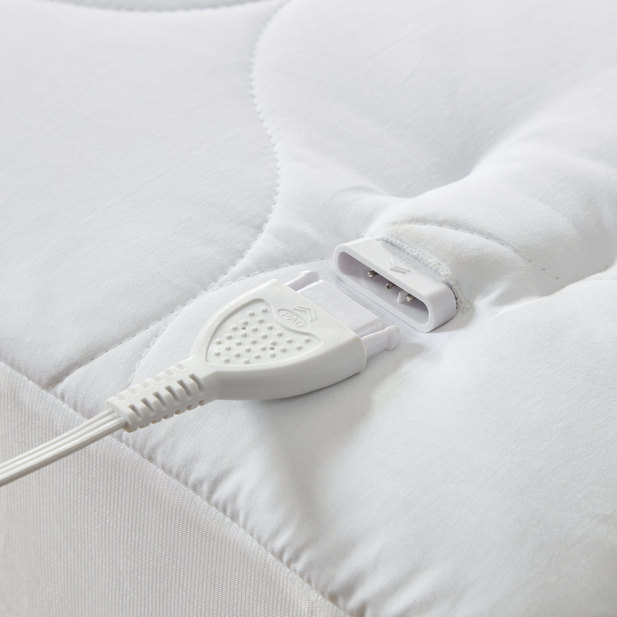 Brookstone Cotton Heated Mattress Pad