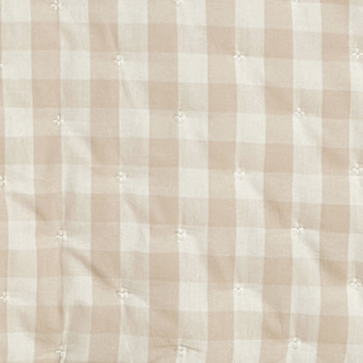 Peri Home Gingham & Stripe Reversible Quilt
