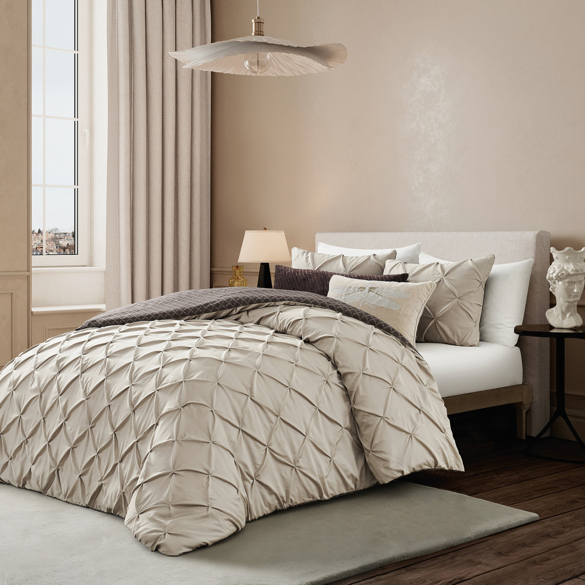 Ted Baker Cotton-TENCEL™ Pintuck Duvet Set