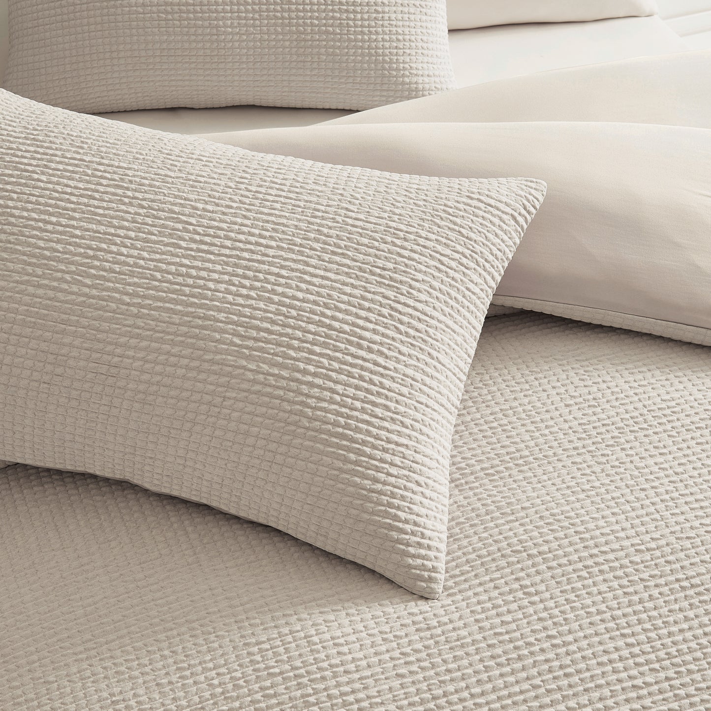 Brookstone CoolTouch Puff Grid Comforter Set
