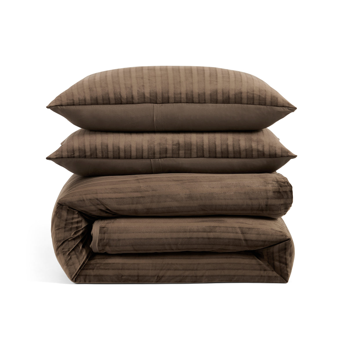 Ted Baker Daniel Velvet Stripe Comforter Set