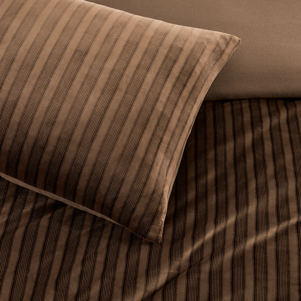 Ted Baker Daniel Velvet Stripe Comforter Set