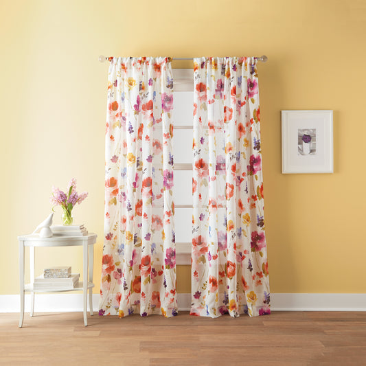 Sabel Watercolor Curtain Panel