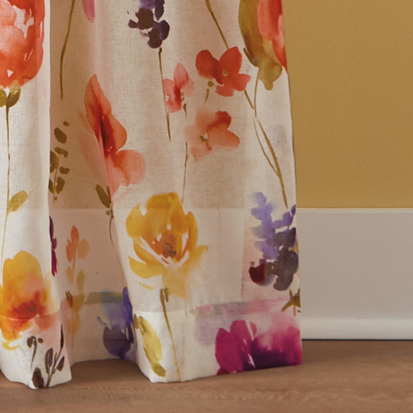 Sabel Watercolor Curtain Panel