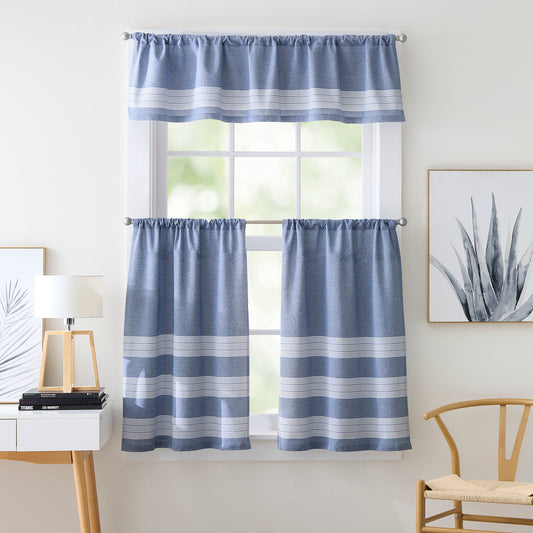 Curtainworks Denim Yarn Valance