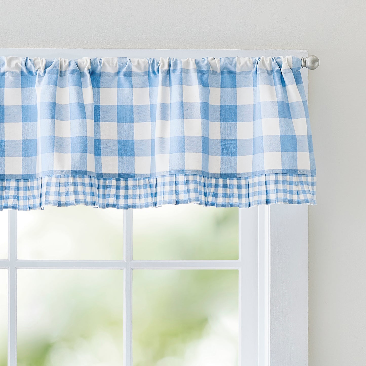 Curtainworks Buffalo Plaid Valance