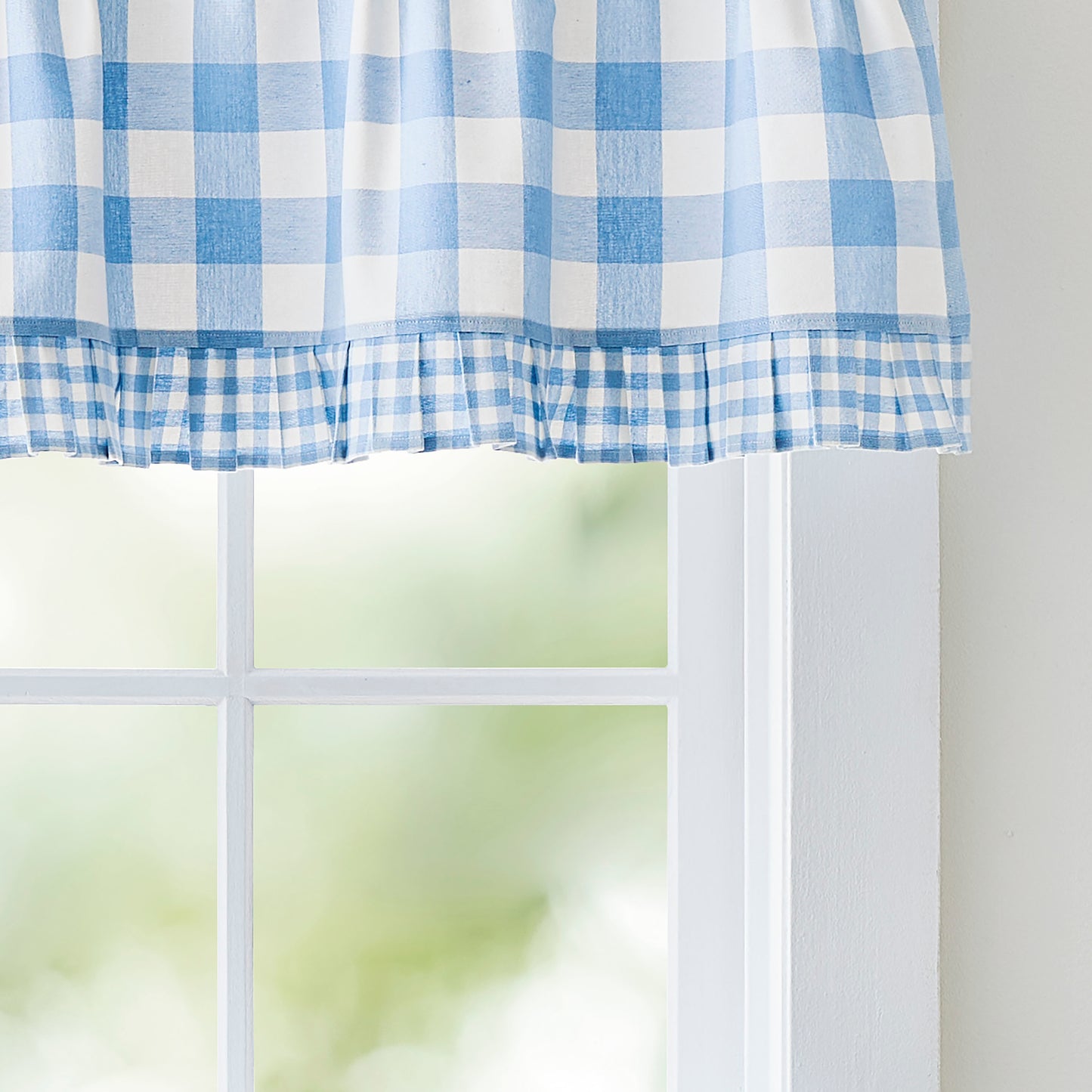 Curtainworks Buffalo Plaid Valance