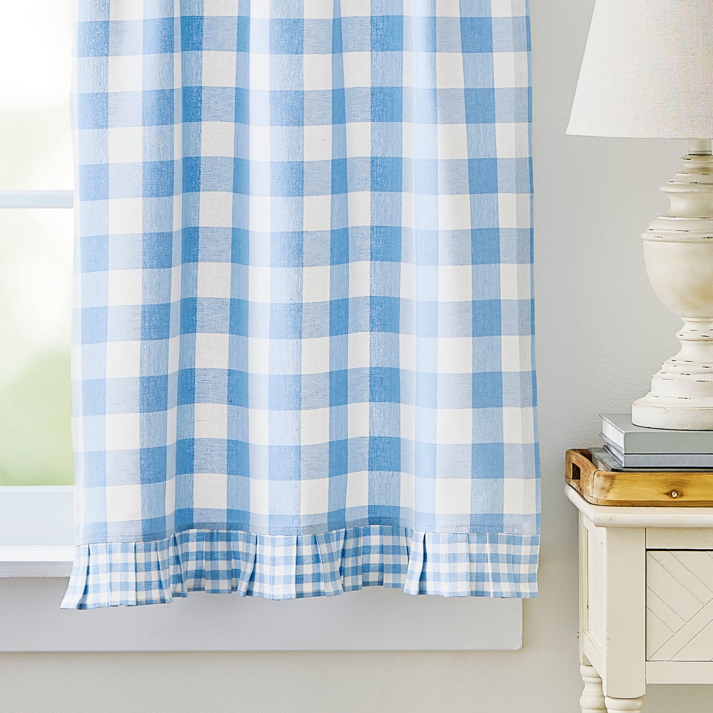Curtainworks Buffalo Plaid Valance
