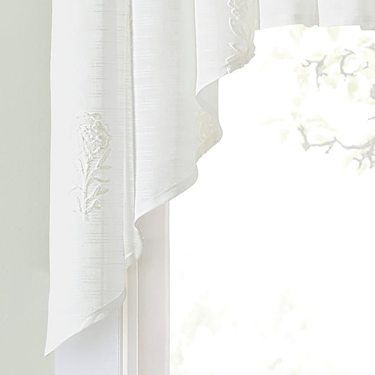 Curtainworks Grace Floral 2-Piece Swag Set