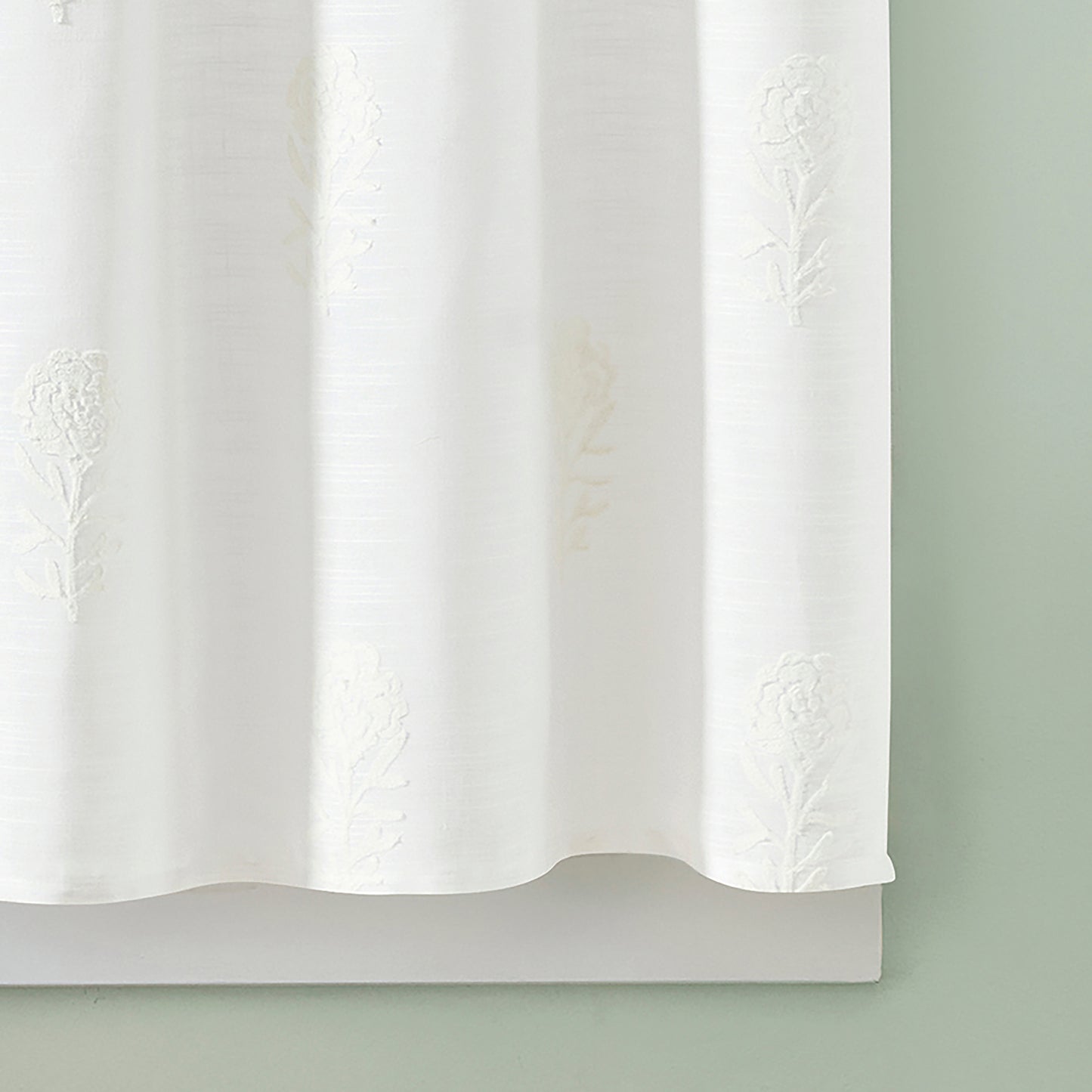 Curtainworks Grace Floral Tier Set