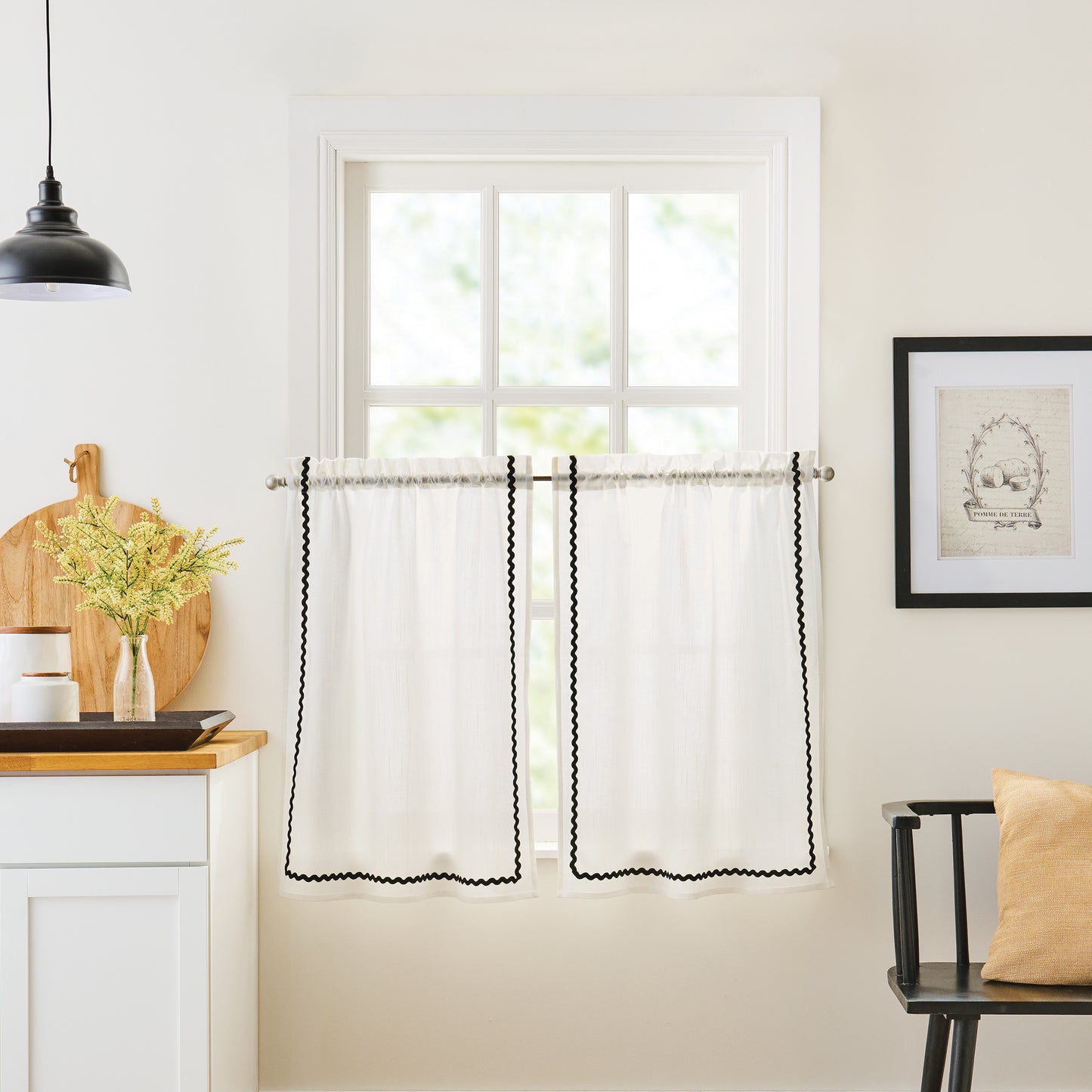 Curtainworks Rita Tailored 2-Piece Tier Set