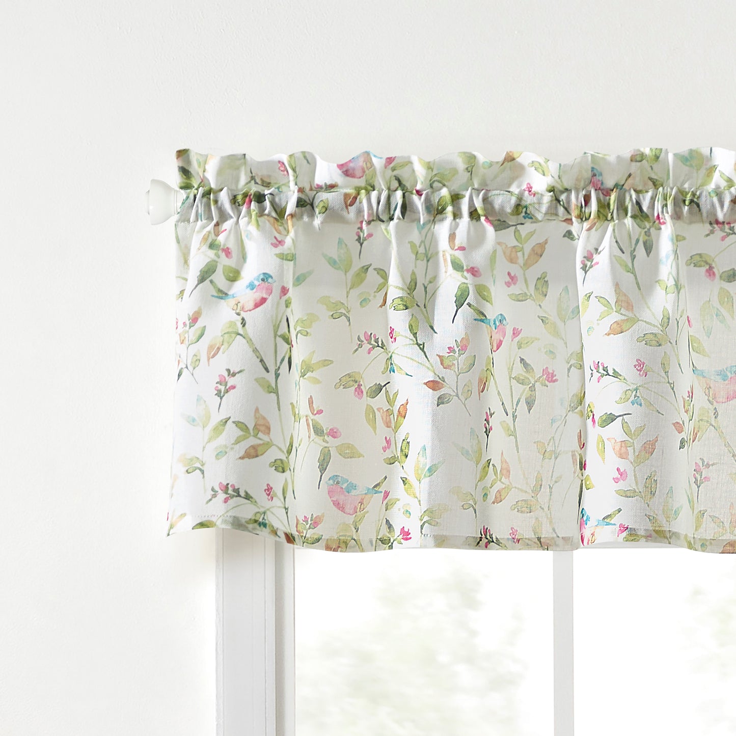 Martha Stewart Kensington Garden Print Valance