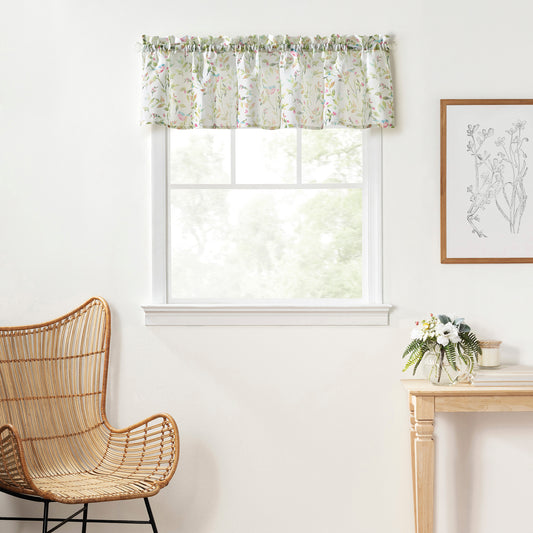 Martha Stewart Kensington Garden Print Valance