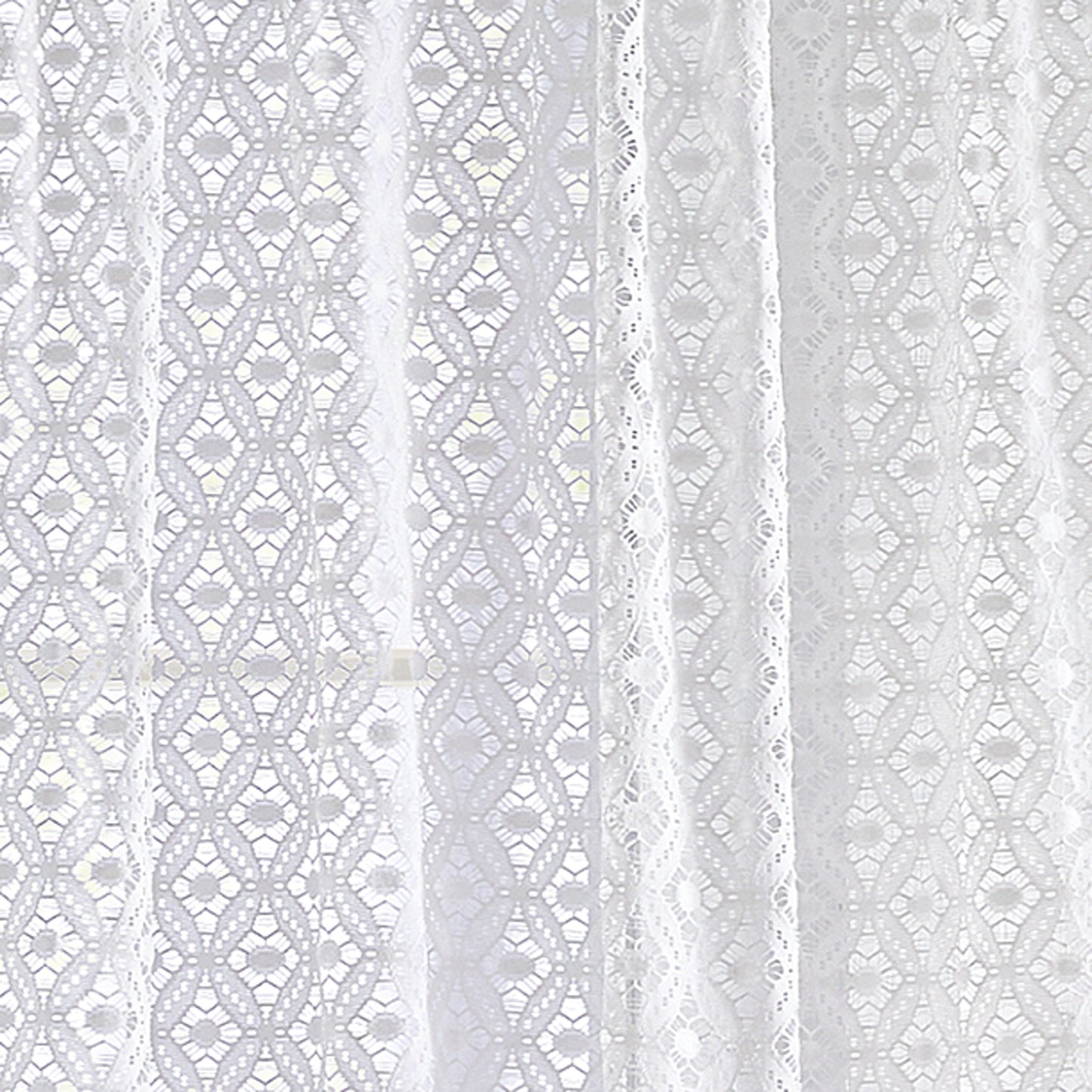 Martha Stewart Canterbury Lace Curtain Panel Pair