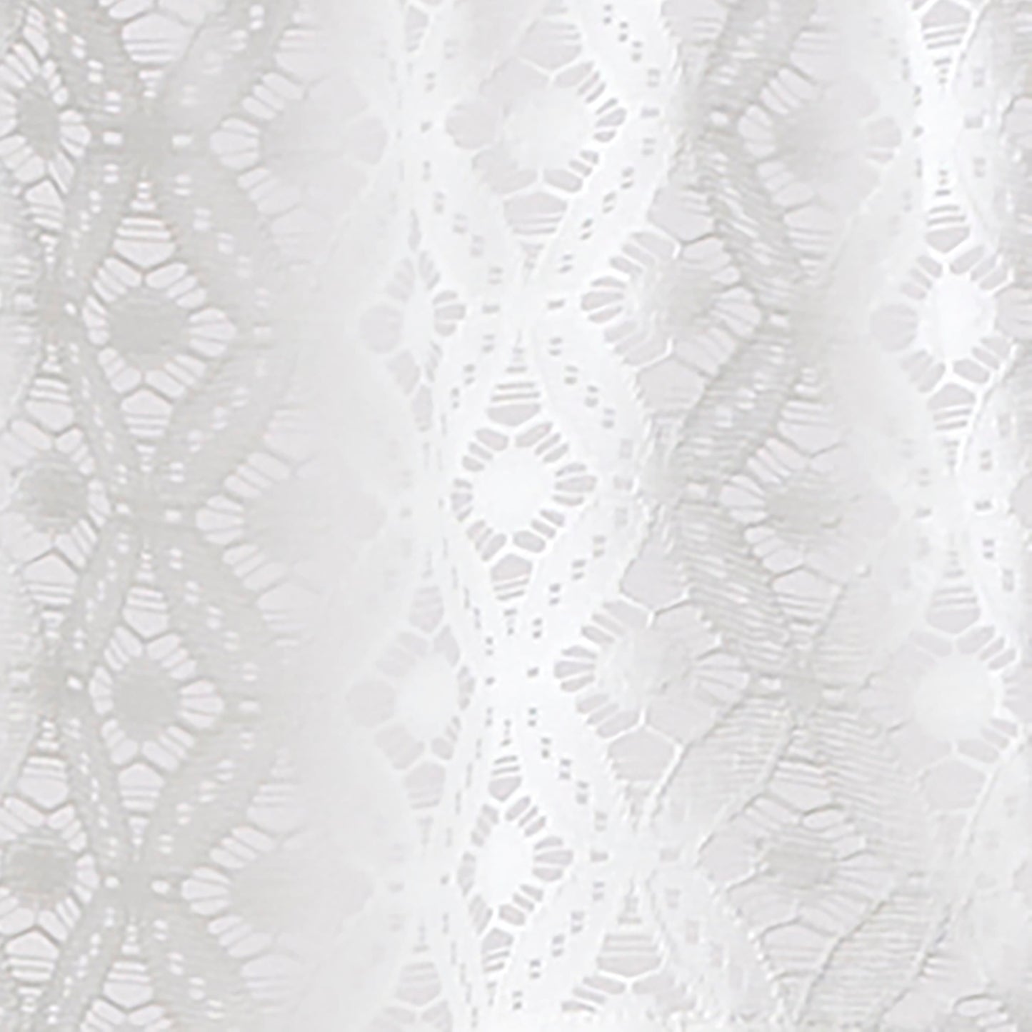 Martha Stewart Canterbury Lace Valance and Tiers 3-piece Set