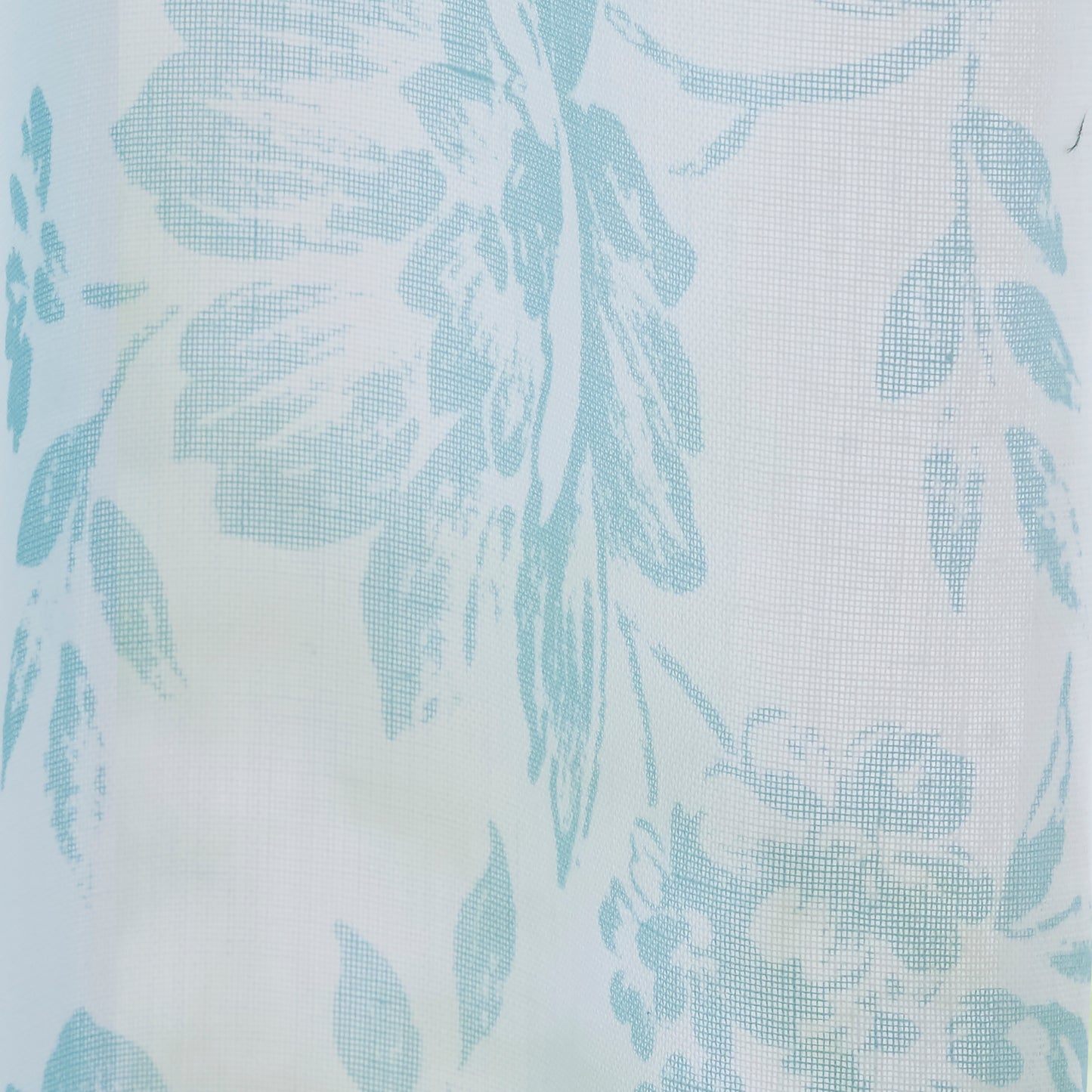Martha Stewart Etched Floral Curtain Panel Pair