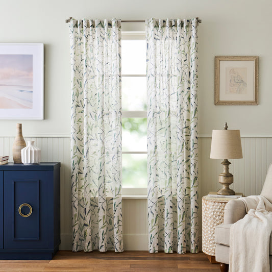 Martha Stewart Vernon Curtain Panel Pair