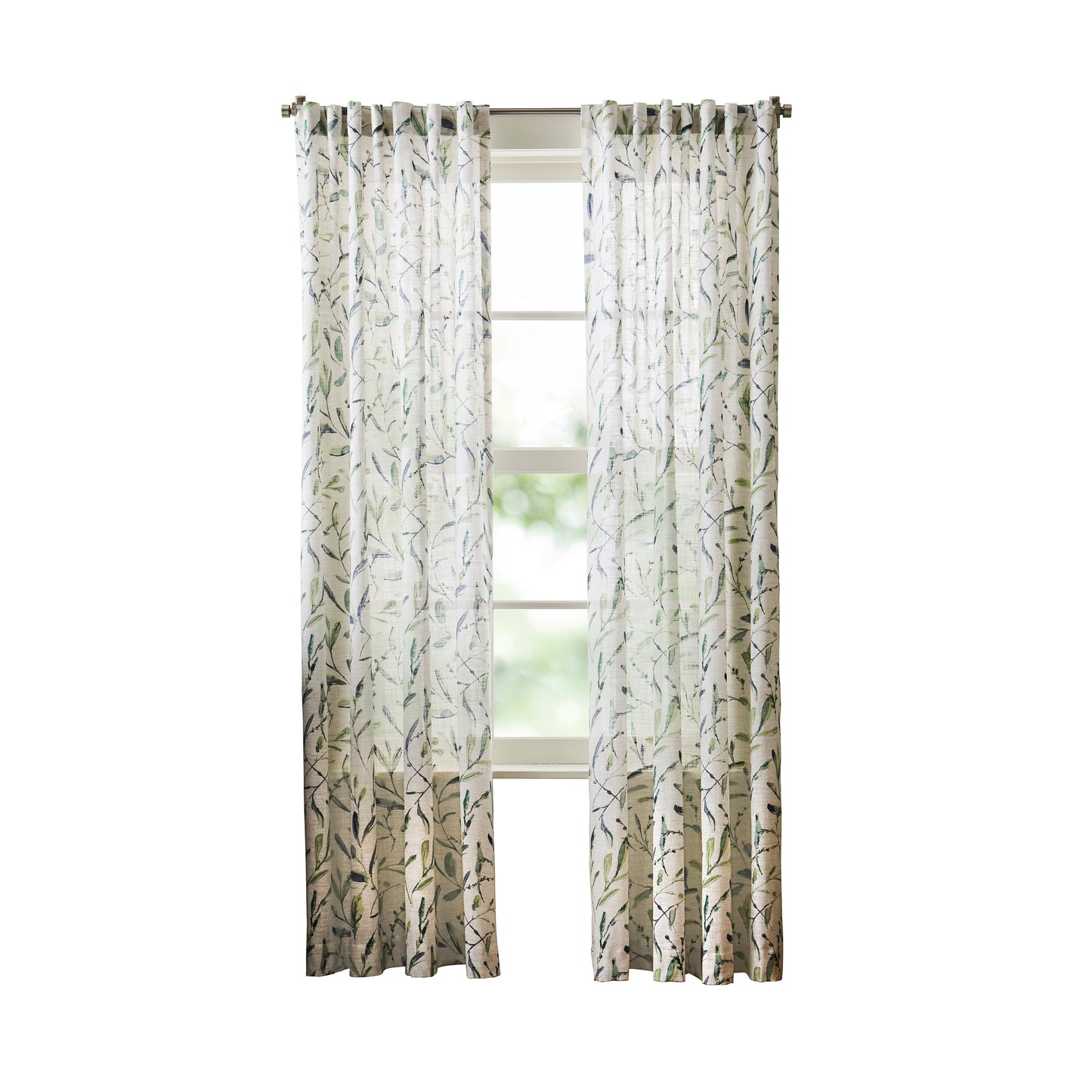 Martha Stewart Vernon Curtain Panel Pair