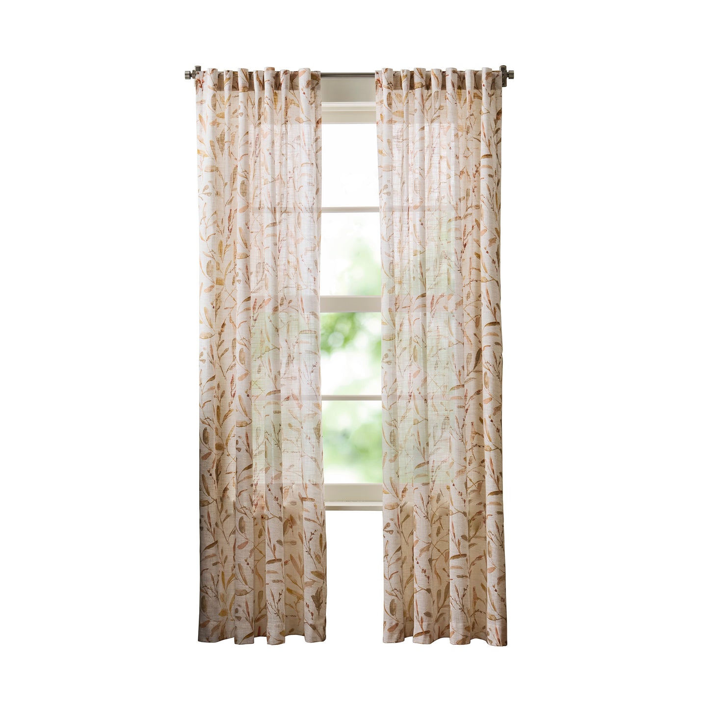 Martha Stewart Vernon Curtain Panel Pair