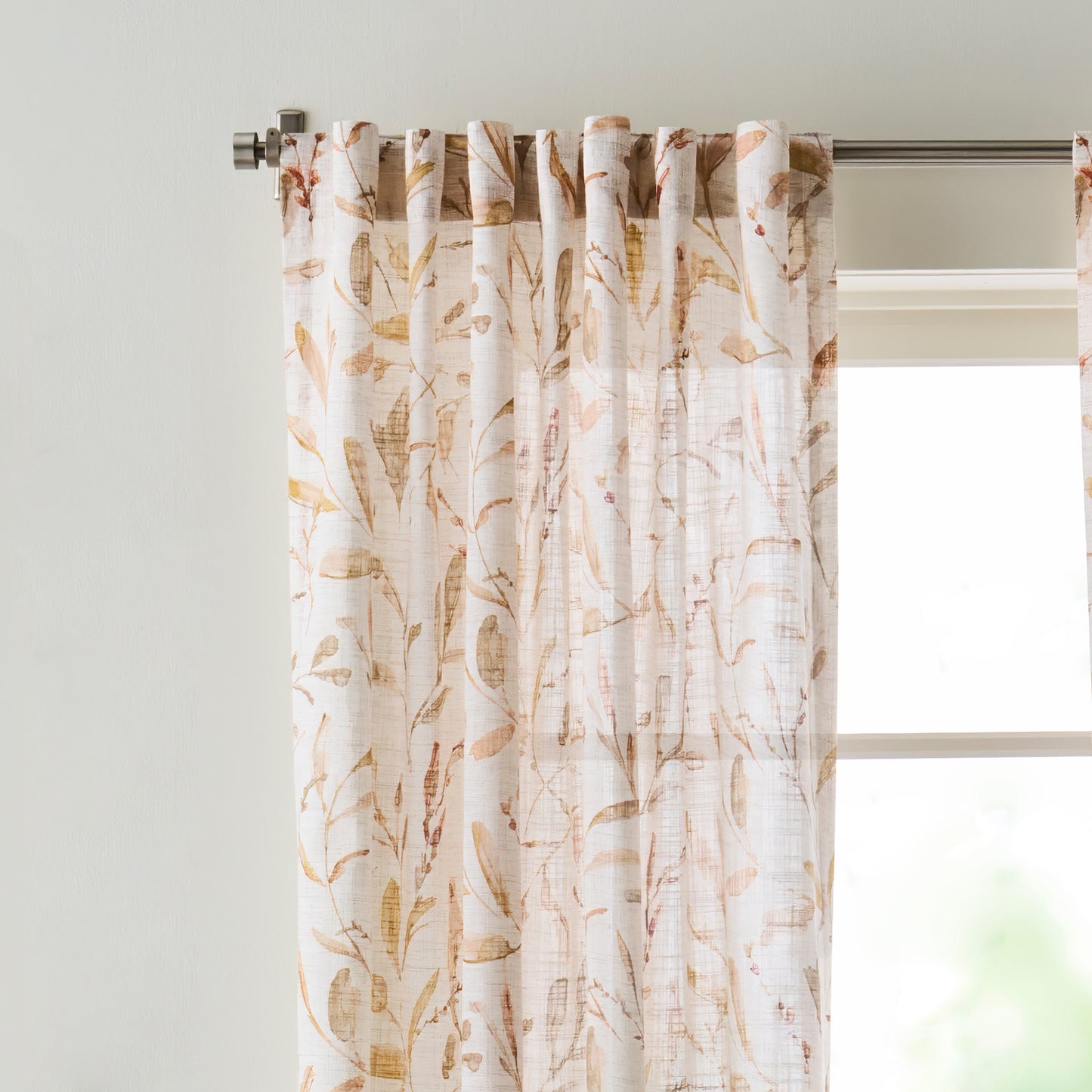 Martha Stewart Vernon Curtain Panel Pair