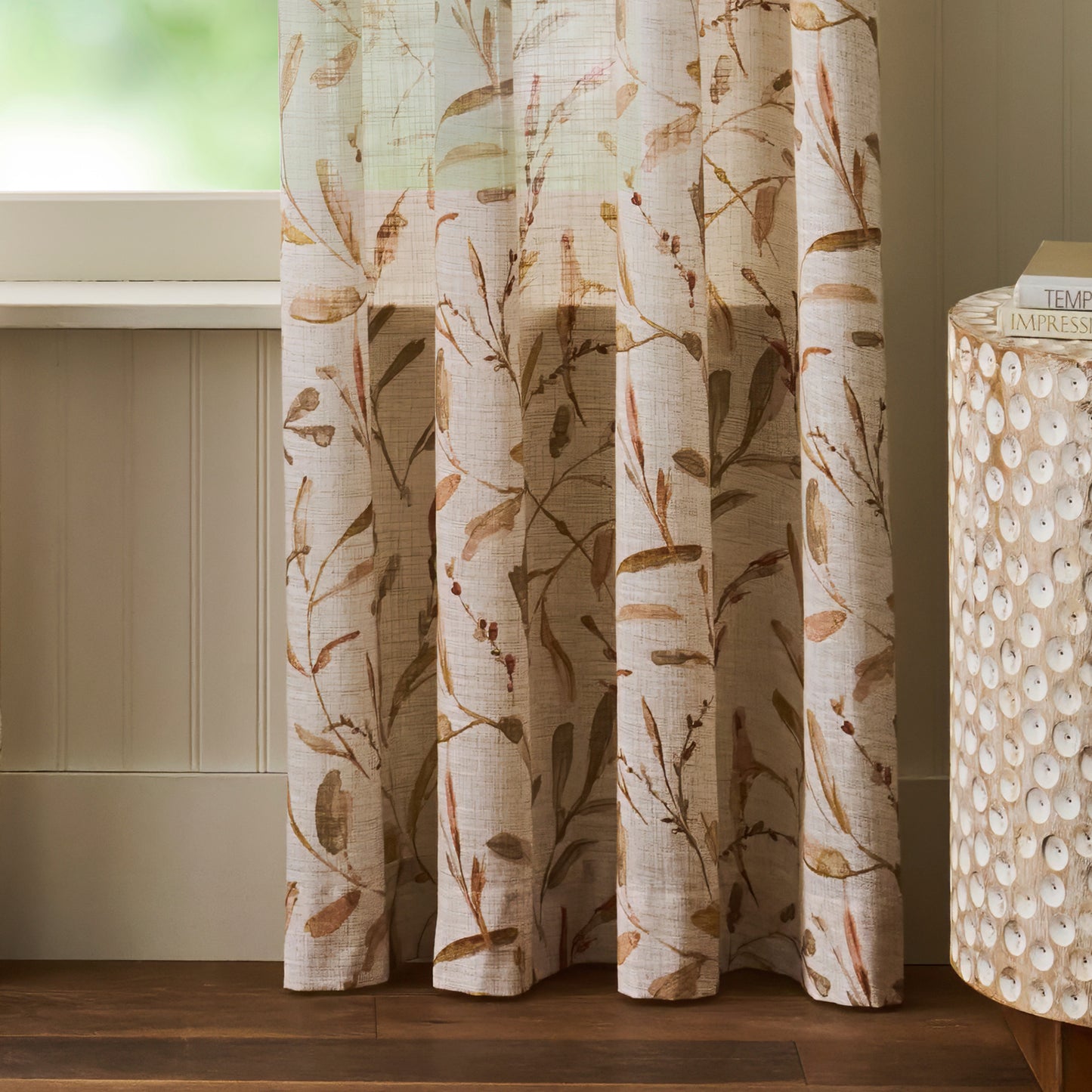 Martha Stewart Vernon Curtain Panel Pair