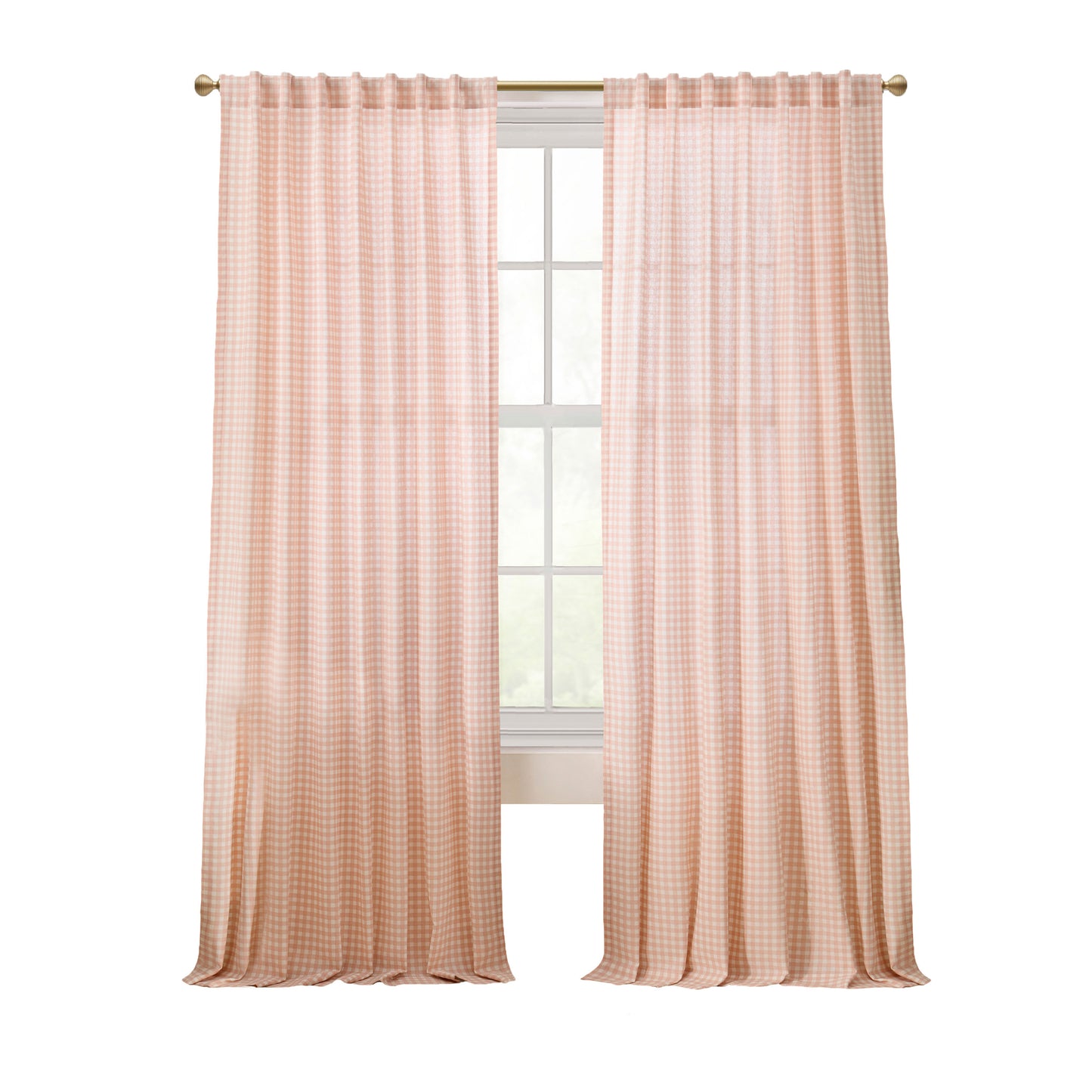 Peri Home Picnic Curtain Panel Pair and Tote Bag Set