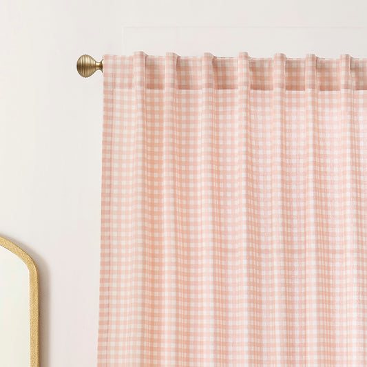 Peri Home Picnic Curtain Panel Pair and Tote Bag Set
