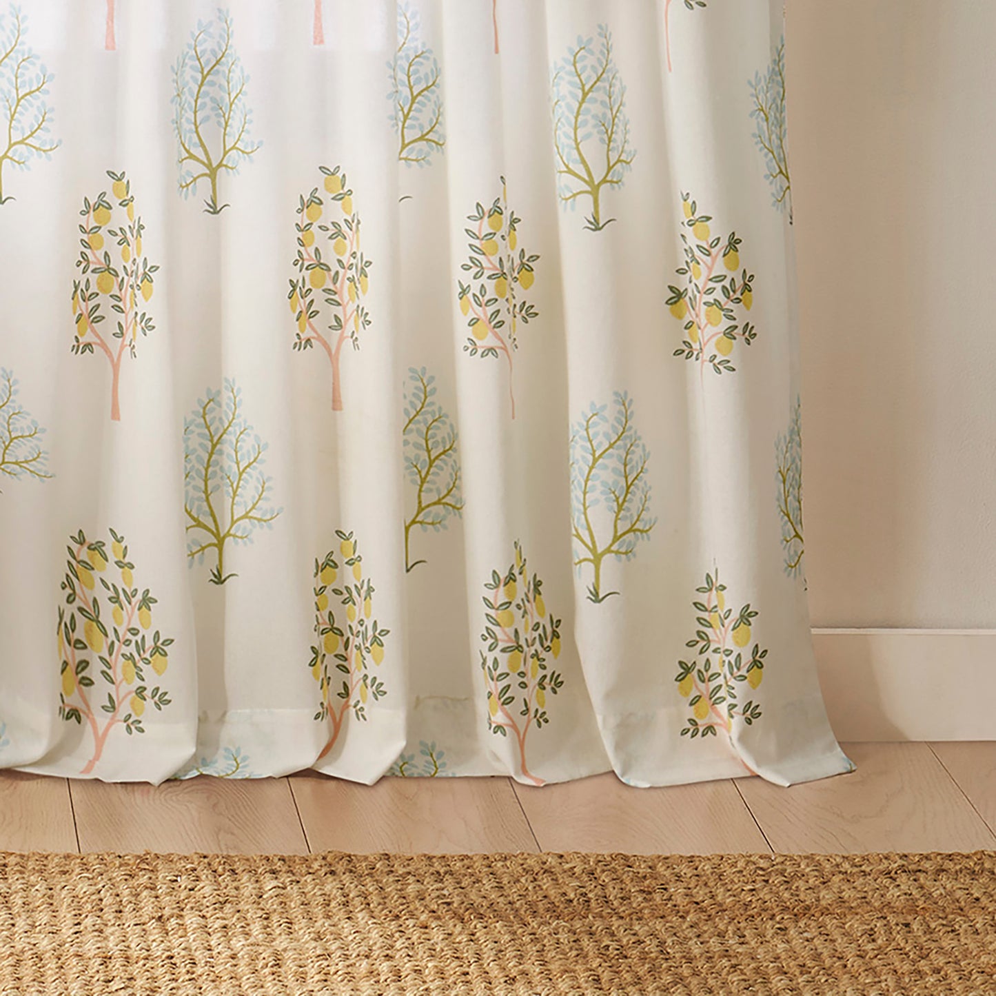 Peri Home Trees Curtain Panel Pair and Tote Bag Set