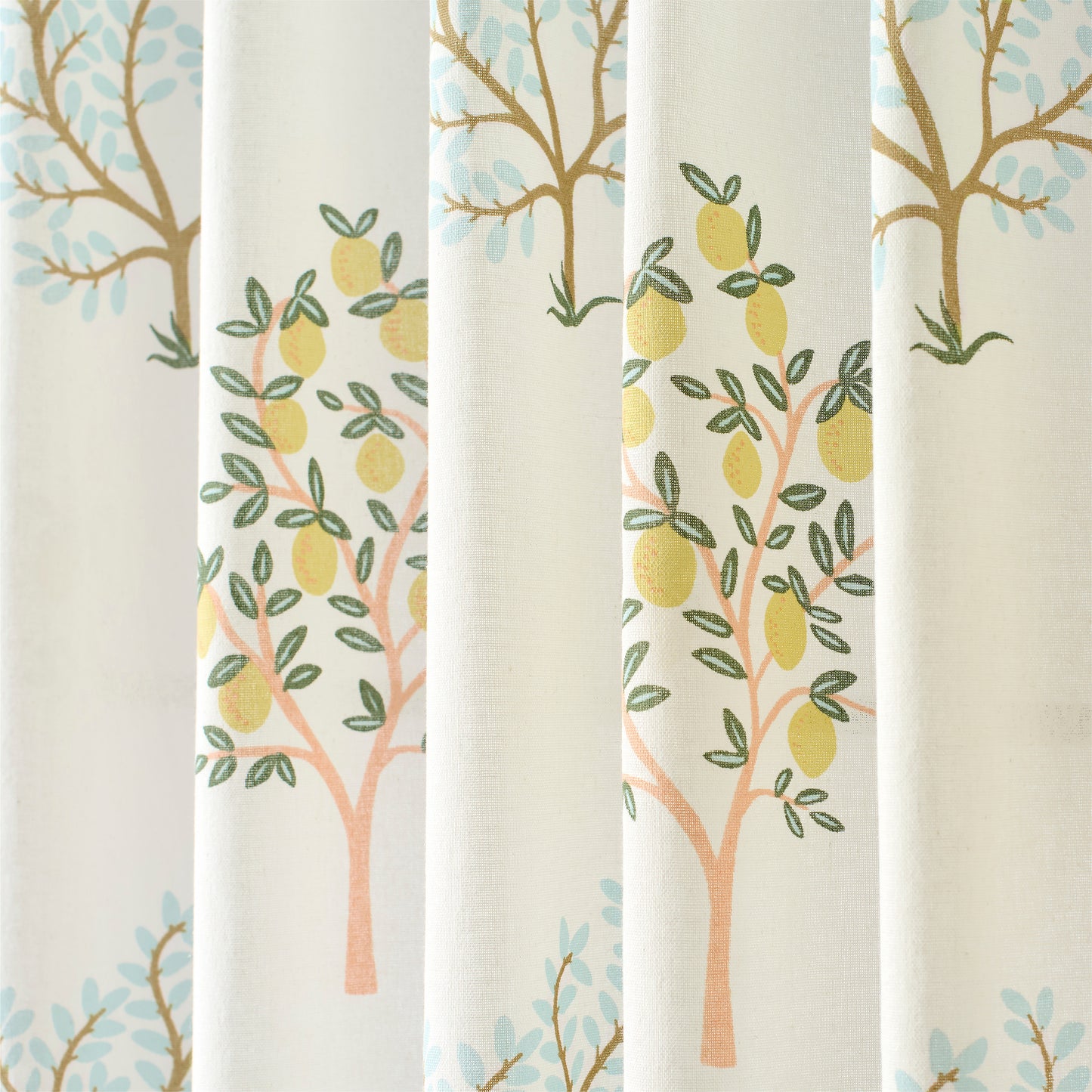 Peri Home Trees Curtain Panel Pair and Tote Bag Set