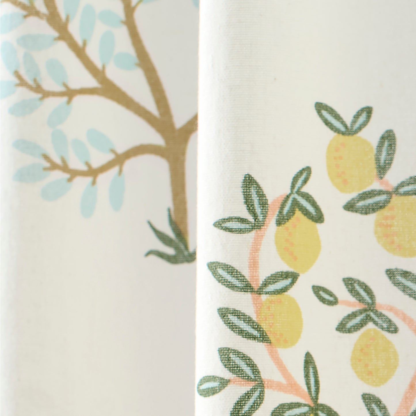 Peri Home Trees Curtain Panel Pair and Tote Bag Set
