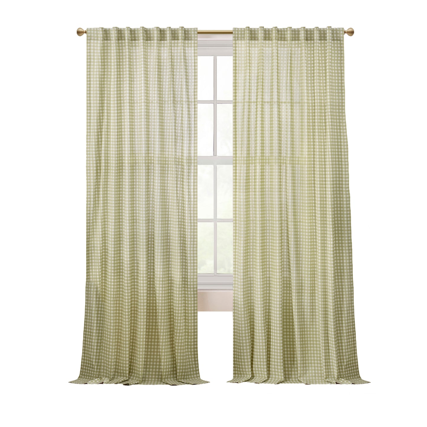 Peri Home Strawberry Picnic Curtain Panel Pair and Tote Bag Set