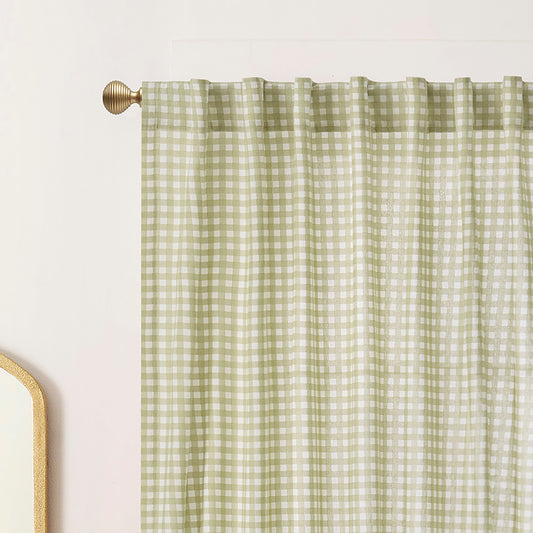 Peri Home Strawberry Picnic Curtain Panel Pair and Tote Bag Set