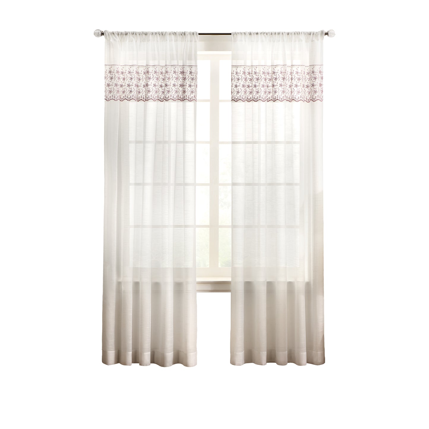 Martha Stewart Fairford Curtain Panel Pair