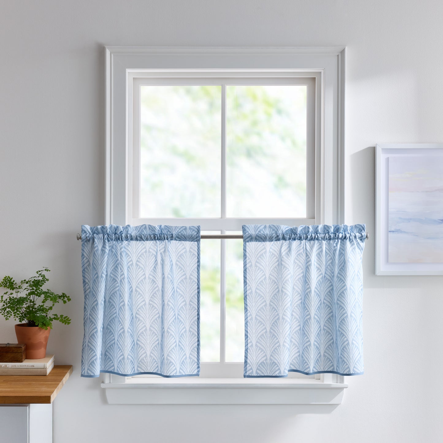 Curtainworks Fan Scallop Tier Set