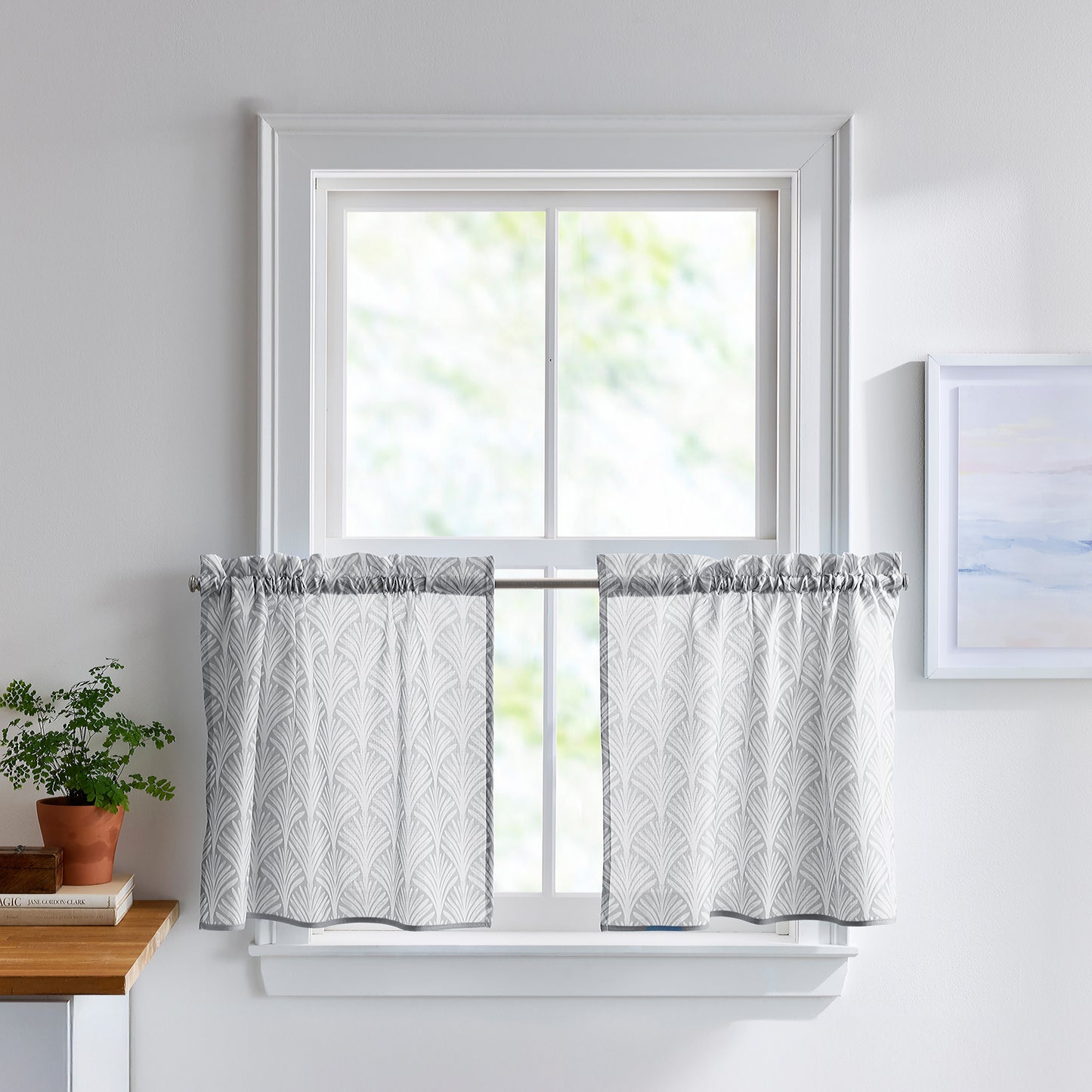 Curtainworks Fan Scallop Tier Set