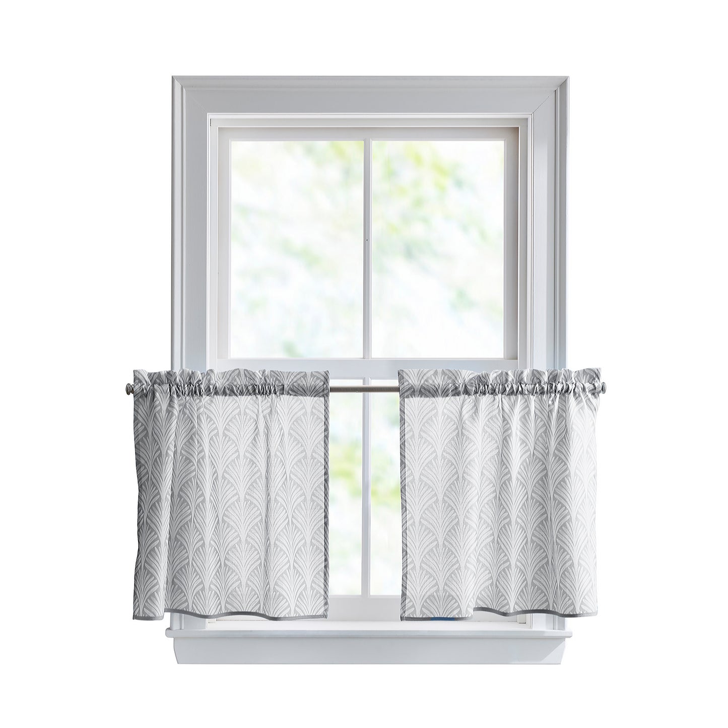 Curtainworks Fan Scallop Tier Set