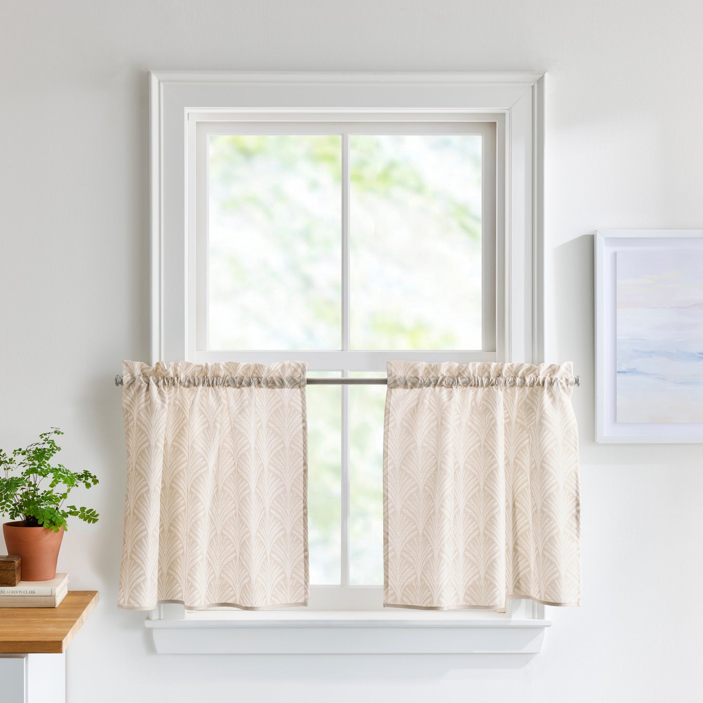Curtainworks Fan Scallop Tier Set
