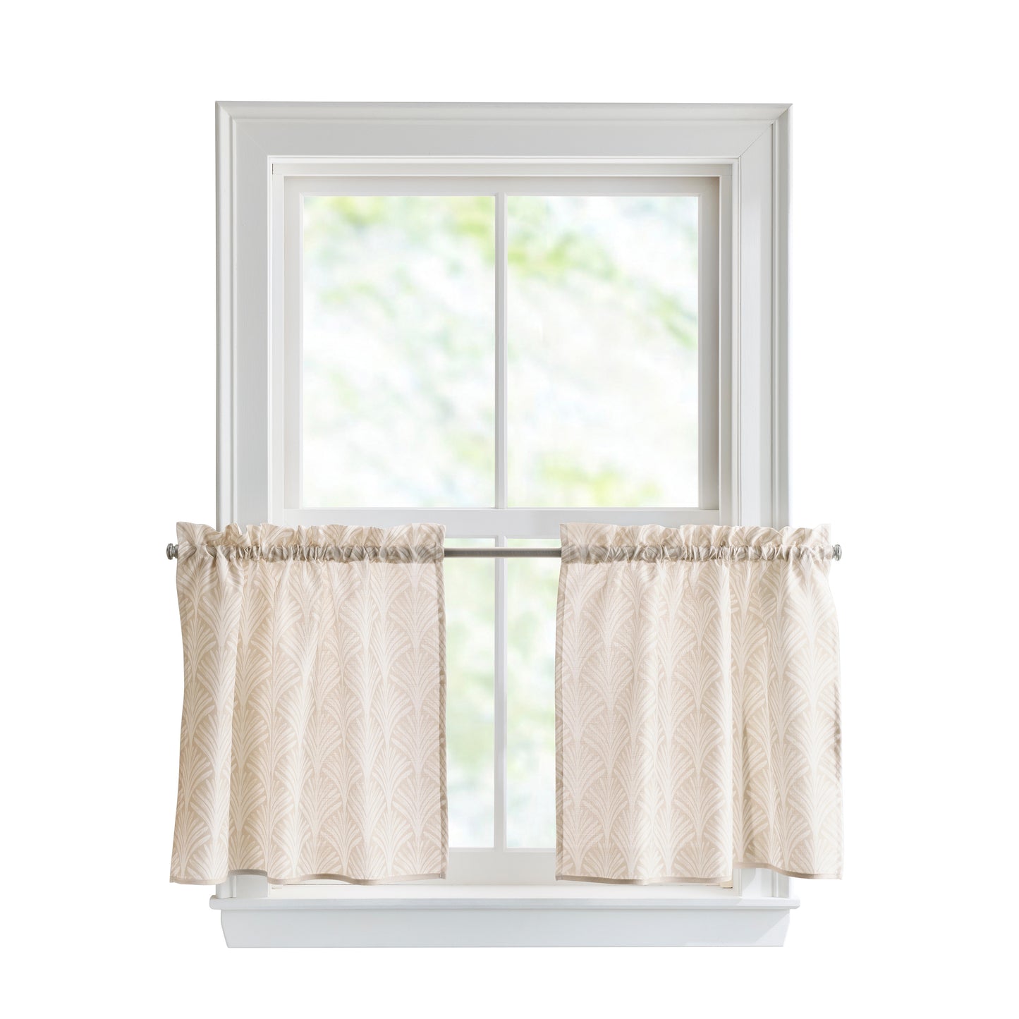 Curtainworks Fan Scallop Tier Set