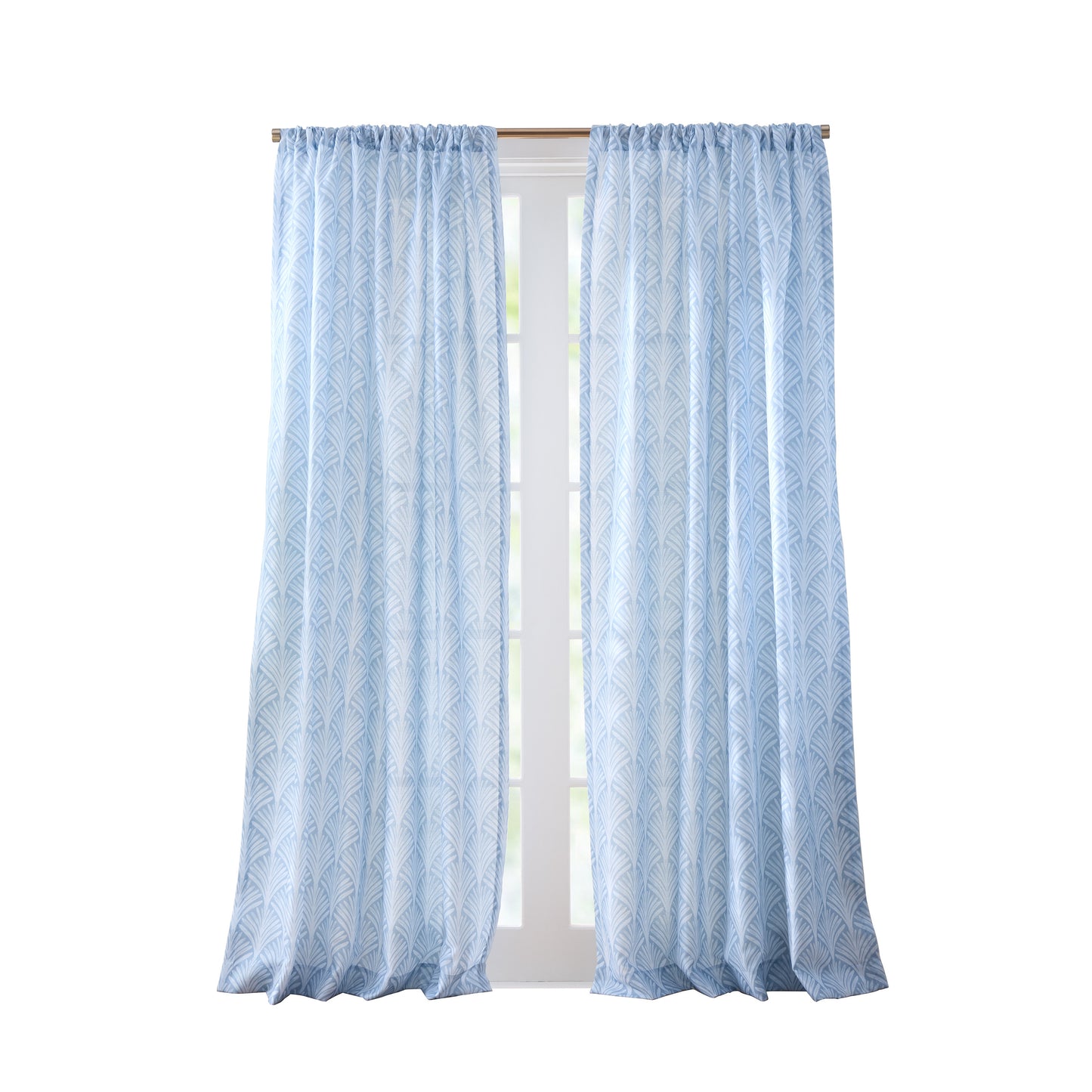 Curtainworks Fan Scallop Curtain Panel Pair