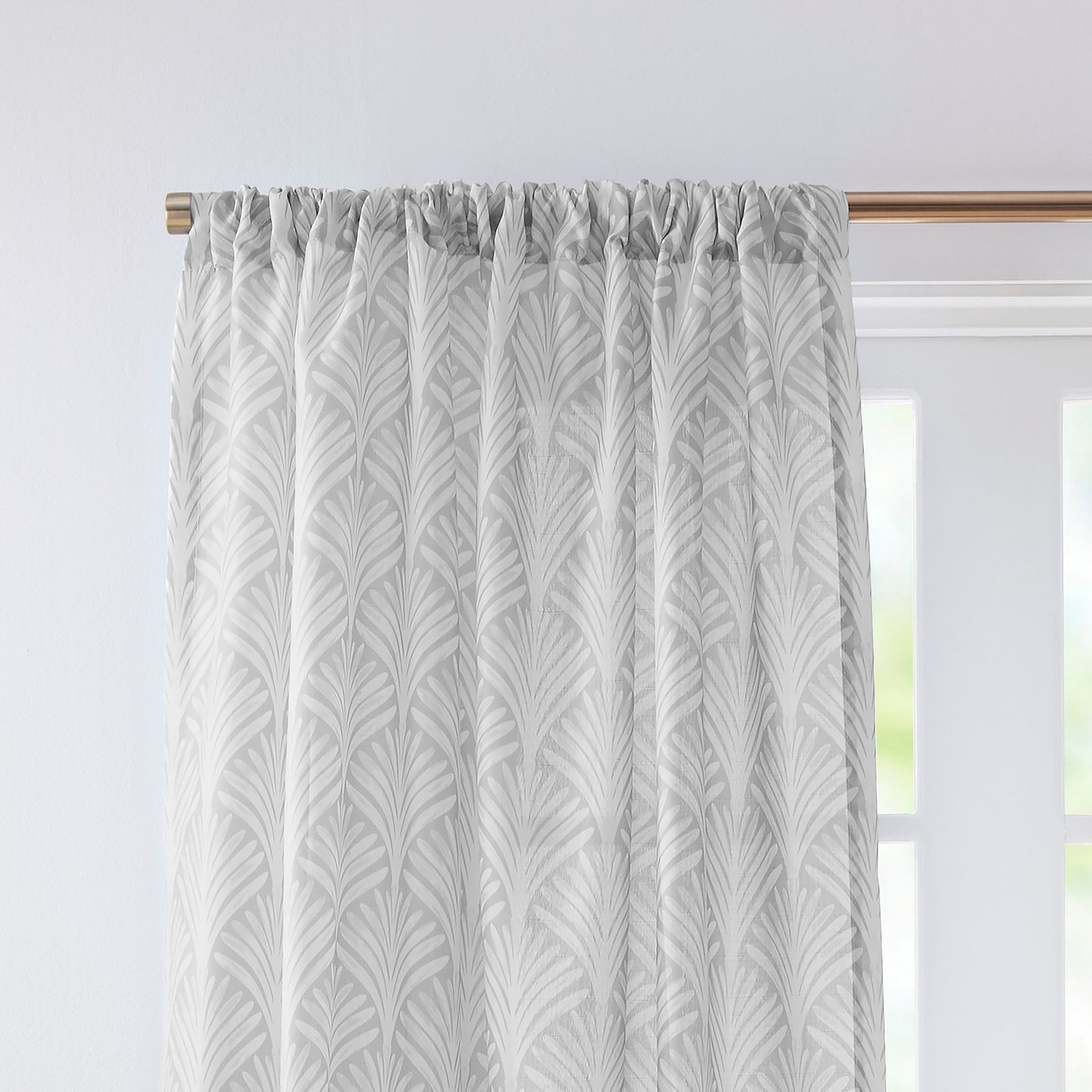 Curtainworks Fan Scallop Curtain Panel Pair