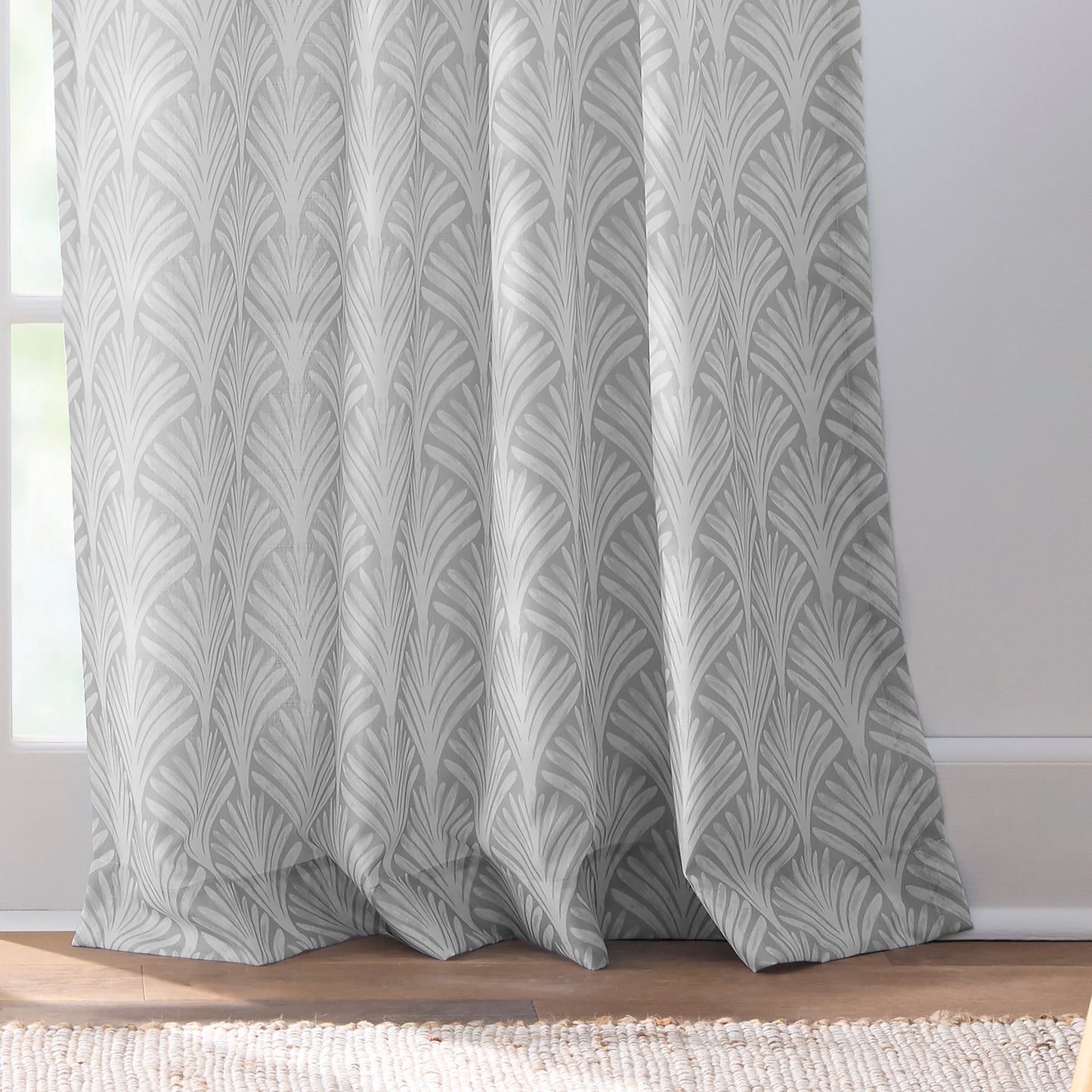 Curtainworks Fan Scallop Curtain Panel Pair