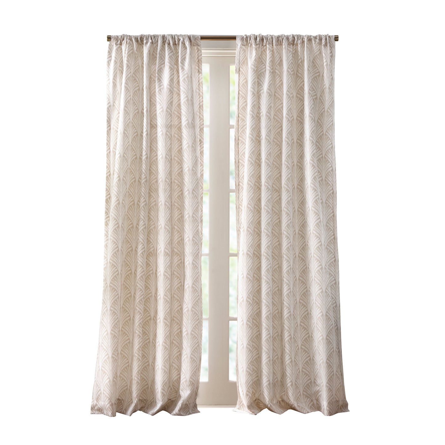 Curtainworks Fan Scallop Curtain Panel Pair