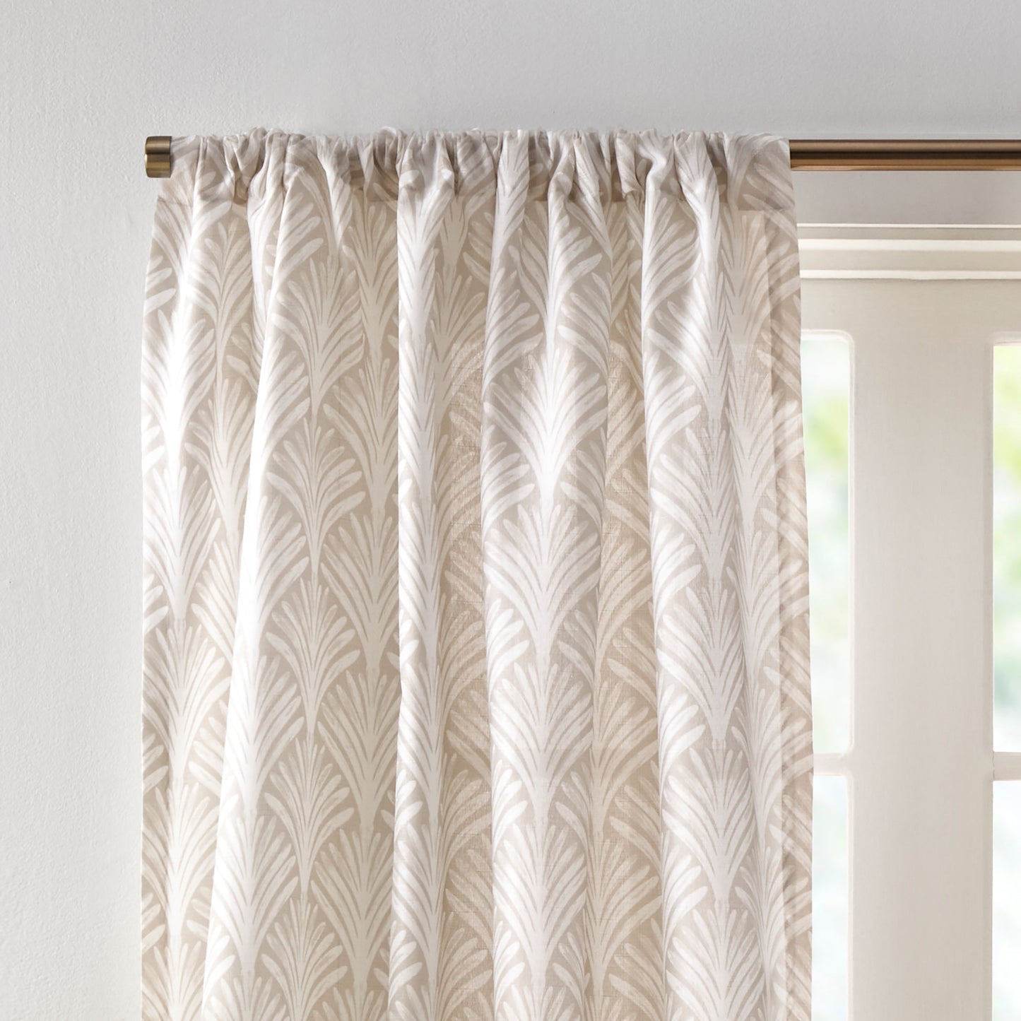 Curtainworks Fan Scallop Curtain Panel Pair