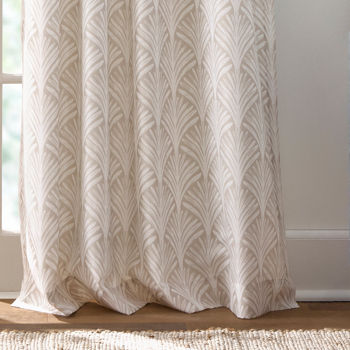 Curtainworks Fan Scallop Curtain Panel Pair